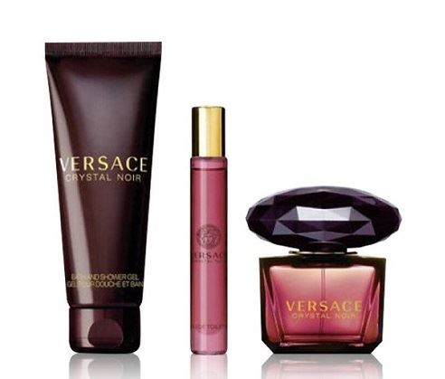 סט לאשה ורסאצ'ה קריסטל נויר 90 מ