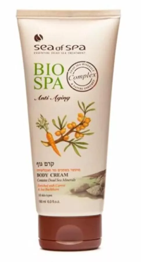 קרם גוף שמן אובלפיחה וגזר Sea Of Spa