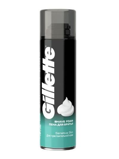 ג'ילט קצף גילוח לעור רגיש Gillette