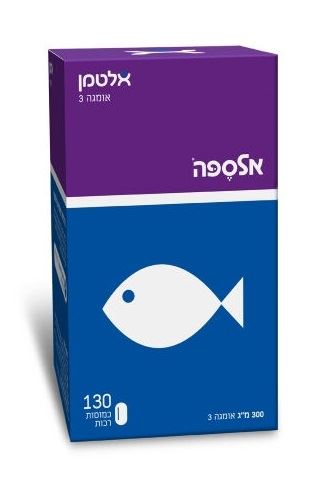 אומגה 3 אלספה 130 כמוסות Altman