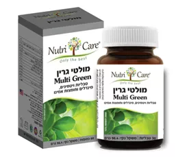 נוטריקר מולטי גרין 30 טבליות Nutri Care