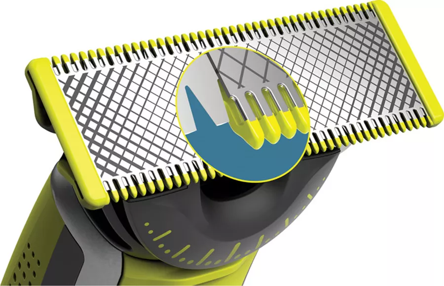פיליפס ראש סכין גילוח 360 להחלפה עבור מכשיר Philips OneBlade