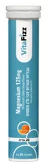 ויטה פיז טבליות מגנזיום 125 מ"ג תוססות VITA FIZZ Magnesium 125mg Effervescent Tablets