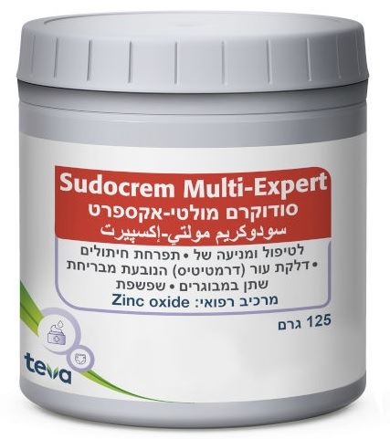 סודוקם מולטי-אקספרט משחת החתלה 125 גרם TEVA