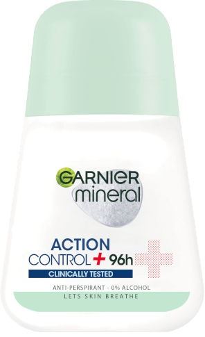 גרנייה דאודורנט רול אקשן קונטרול 96 שעות Garnier