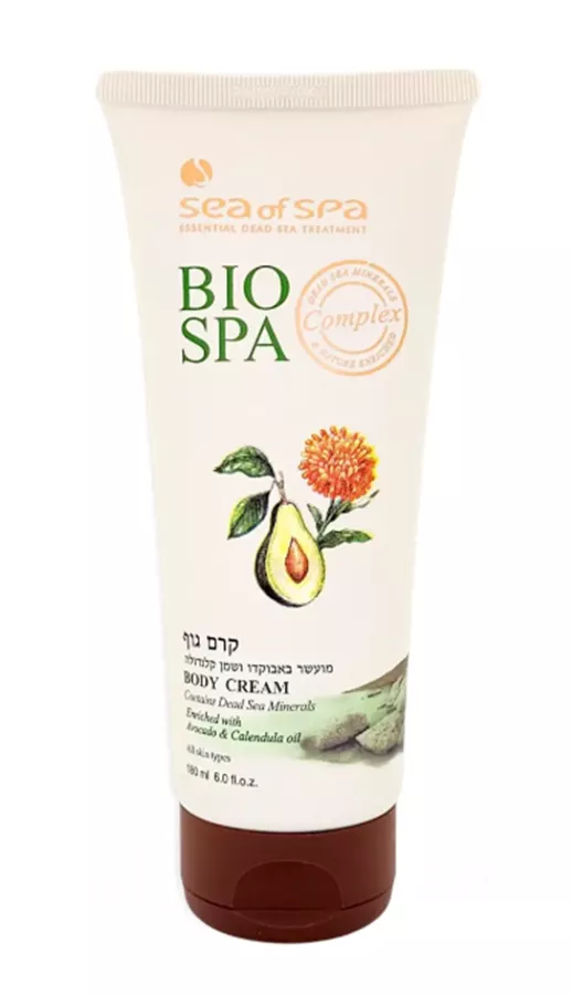 קרם גוף שמן אבוקדו וקלנדולה BIO OF SPA