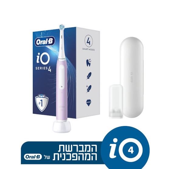 אורל בי iO3 מברשת שיניים חשמלית שחור Oral-B iO Series 3 Black