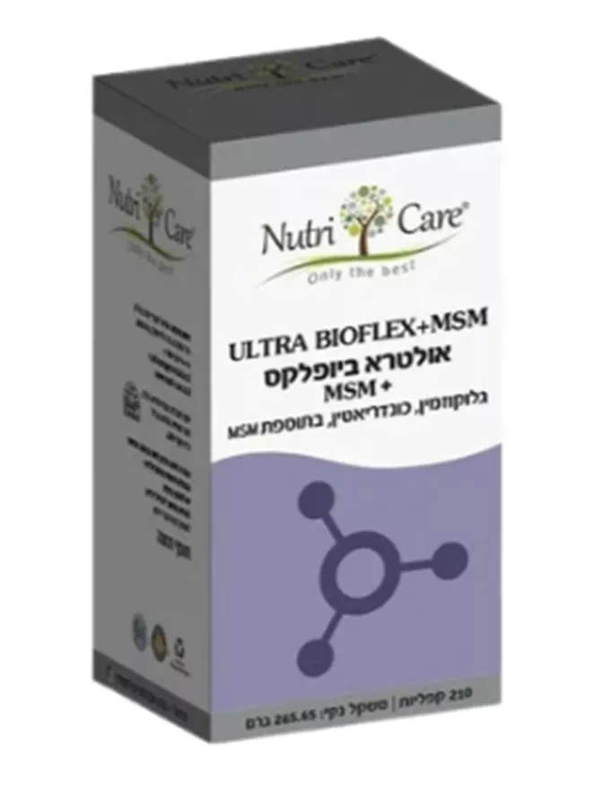 אולטרא ביופלקס + MSM מבית נוטרי קר Nutri Care