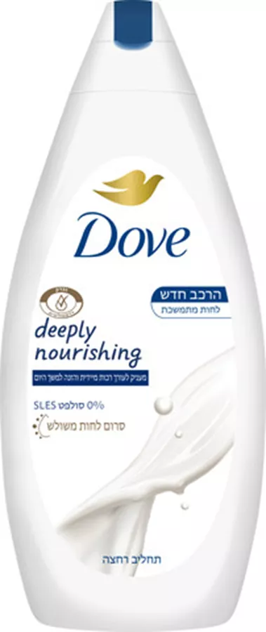 דאב תחליב רחצה להזנה עמוקה 750 מ