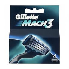 ג'ילט מאך 3 רביעיית סכיני גילוח