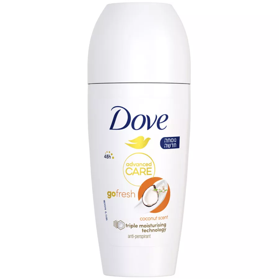 דאב דאודורנט רול און בניחוח קוקוס Dove