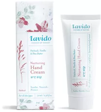 לבידו קרם ידיים ארומתרפי פטשולי וניל 70 מ"ל Lavido