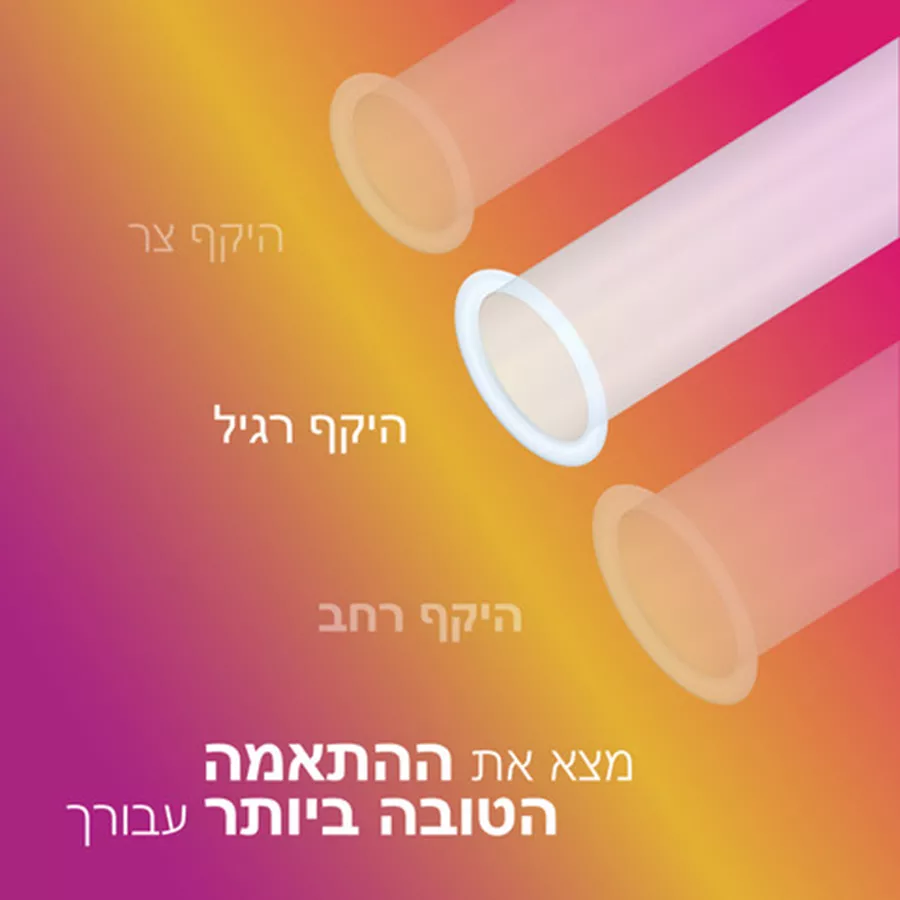 מארז 10 קונדומים דורקס פלז'ר מי Durex Pleasure Me עם צלעות ונקודות