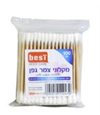 בסט קסמי אוזניים מעץ 100 יחידות Best