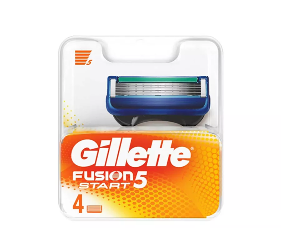 ג'ילט פיוזן 5 ספורט מארז 4 סכיני גילוח Gillette