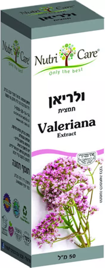 נוטריקר תמצית ולריאן ללא אלכוהול 50 מ