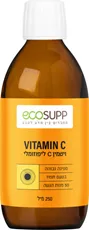אקוסאפ ויטמין C בטכנולוגיה ליפוזומלית 250 מ"ל ecosupp