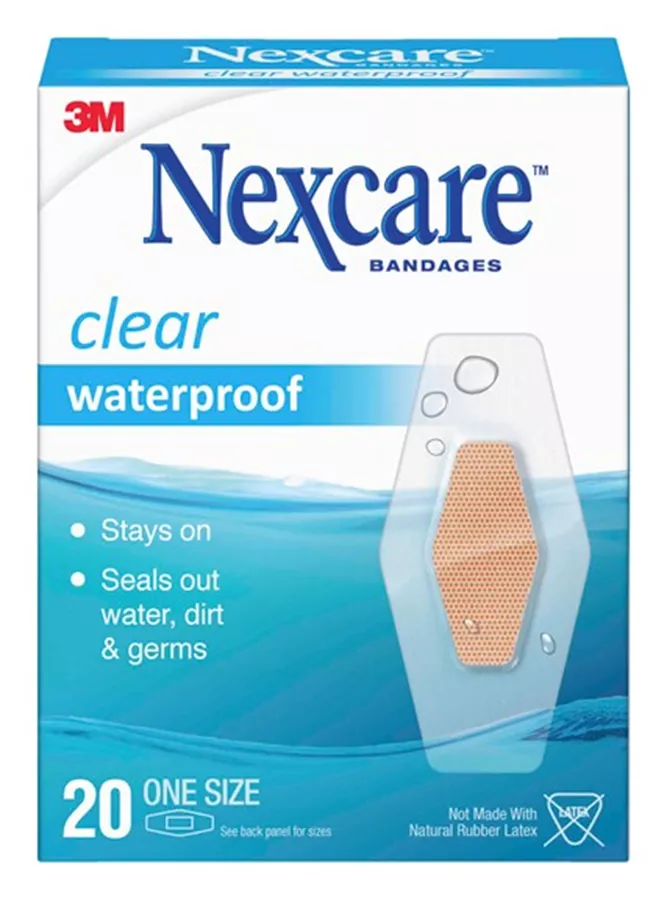 נקסקר פלסטר עמיד במים 20 יחידות Nexcare