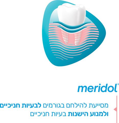 מרידול משחת שיניים להגנה על החניכיים Meridol