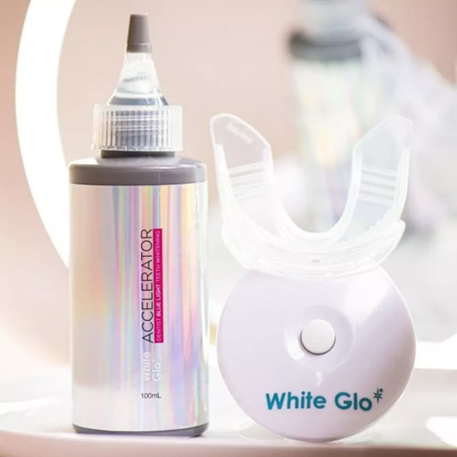 ערכת הלבנה באמצעות אור כחול White Glo