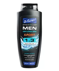 ד"ר פישר אפקטיב קר MEN ספורט, שמפו ותחליב רחצה 3 ב-1 Dr. Fischer