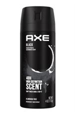 אקס דאודורנט ספריי גוף בלאק 48שעות AXE Black