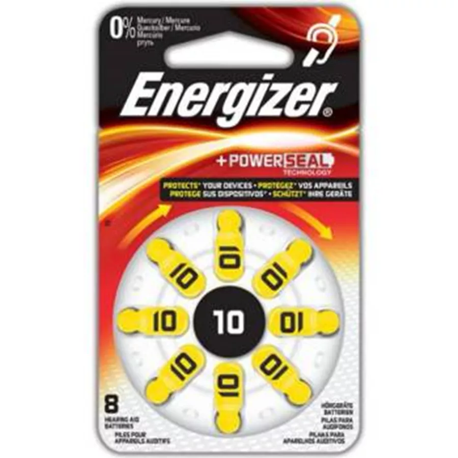 אנרג'ייזר סוללות כפתור למכשיר שמיעה Energizer AC10 