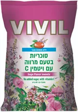 סוכריות ללא סוכר סוכריות בטעם מרווה Vivil